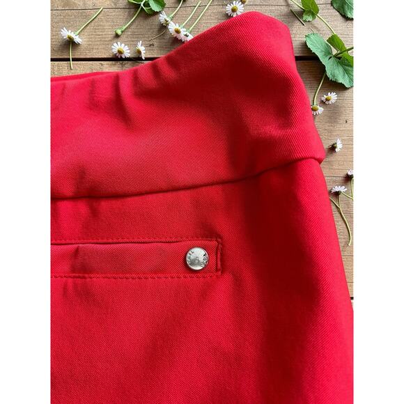 Tail Red Tennis Golf Skort Sz M Stretch Full Skirt Athletic Pickle Ball Lined - Picture 4 of 6